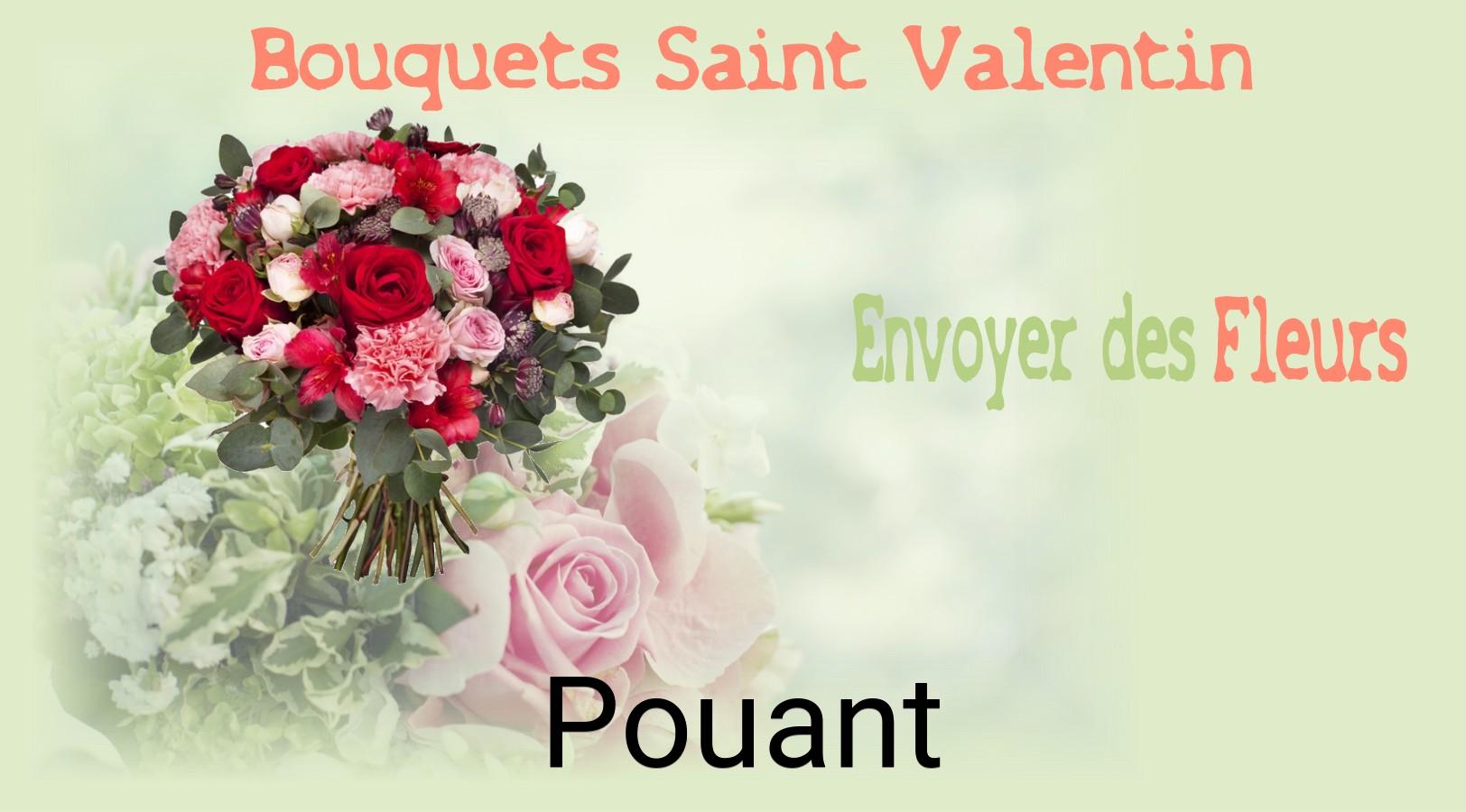 Roses de Saint-Valentin livrées à Pouant